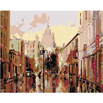 

Diamondi - NA NÁMĚSTÍ, 40x50 cm, bez rámu a bez vypnutí plátna