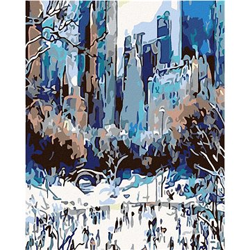 

Diamondi - BRUSLENÍ V NEW YORKU, 40x50 cm, vypnuté plátno na rám