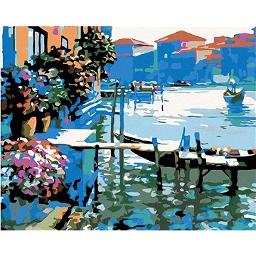 

Diamondi - VESLICE U DOMU, 40x50 cm, vypnuté plátno na rám