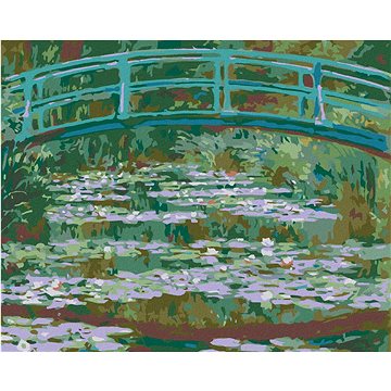 

Diamondi - LEKNÍNY POD ZAHRADNÍM MŮSTKEM, 40x50 cm, bez rámu a bez vypnutí plátna
