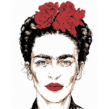 

Diamondi - FRIDA KAHLO, 40x50 cm, bez rámu a bez vypnutí plátna