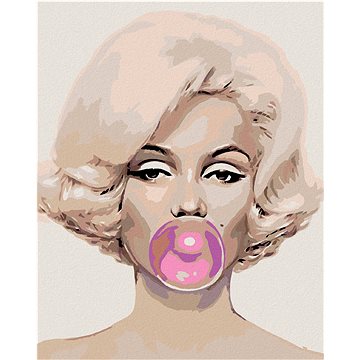 

Diamondi - MARILYN S BUBLINOU, 40x50 cm, vypnuté plátno na rám