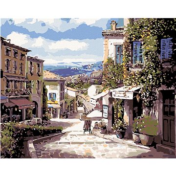 

Diamondi - KOUSEK K MOŘI, 40x50 cm, vypnuté plátno na rám