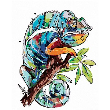 

Diamondi - CHAMELEON, 40x50 cm, bez rámu a bez vypnutí plátna