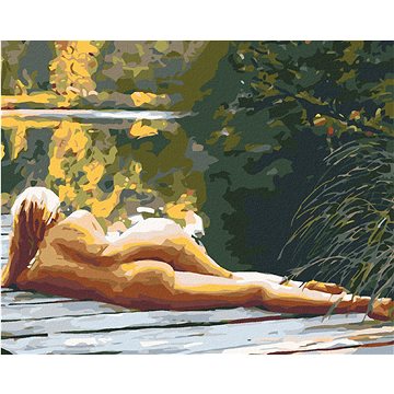 

Diamondi - NA MOLU, 40x50 cm, vypnuté plátno na rám