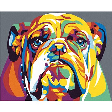 

Diamondi - BULDOG II, 40x50 cm, bez rámu a bez vypnutí plátna
