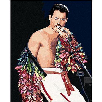 

Diamondi - FREDDIE MERCURY, 40x50 cm, bez rámu a bez vypnutí plátna