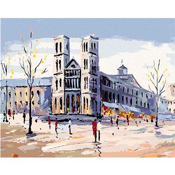 

Diamondi - NOTRE-DAME V PAŘÍŽI, 40x50 cm, bez rámu a bez vypnutí plátna