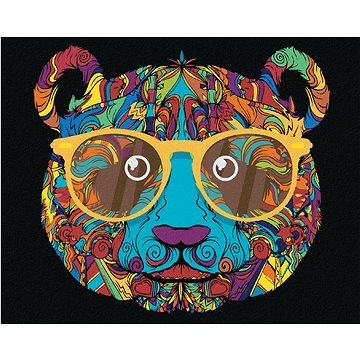 

Diamondi - PANDA S BRY´LEMI, 40x50 cm, vypnuté plátno na rám