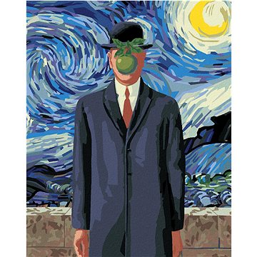 

Diamondi - SYN ČLOVĚKA INSPIRACE VAN GOGHEM, 40x50 cm, bez rámu a bez vypnutí plátna