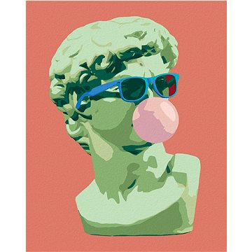 

Diamondi - ANTICKÁ SOCHA S BUBLINOU, 40x50 cm, bez rámu a bez vypnutí plátna