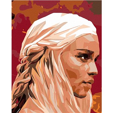 

Diamondi - DRAČÍ KRÁLOVNA, 40x50 cm, bez rámu a bez vypnutí plátna