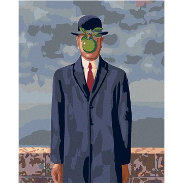 

Diamondi - SYN ČLOVĚKA (RENÉ MAGRITTE), 40x50 cm, vypnuté plátno na rám