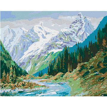 

Diamondi - HORY NA KAVKAZE, 40x50 cm, vypnuté plátno na rám