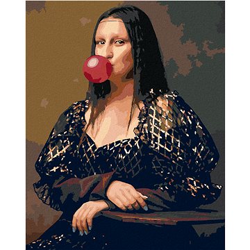 

Diamondi - MONA LISA S BUBLINOU, 40x50 cm, bez rámu a bez vypnutí plátna