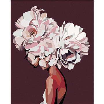 

Diamondi - ABSTRAKTNÍ KVĚTINOVÁ ŽENA, 40x50 cm, bez rámu a bez vypnutí plátna