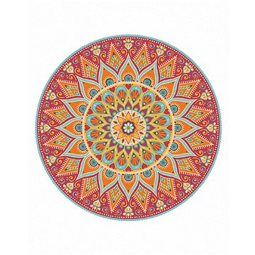 

Diamondi - Diamantové malování - MANDALA, 40x50 cm, bez rámu a bez vypnutí plátna