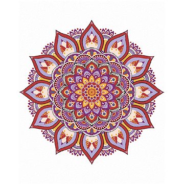 

Diamondi - MANDALA IV, 40x50 cm, bez rámu a bez vypnutí plátna
