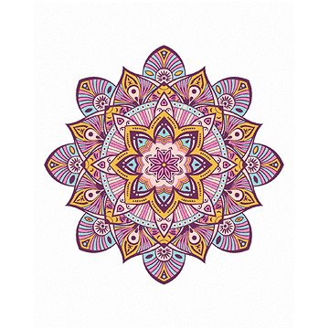 

Diamondi - MANDALA VII, 40x50 cm, vypnuté plátno na rám
