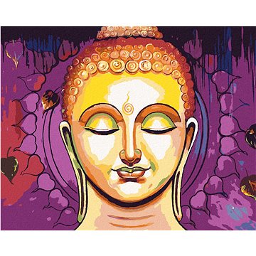 

Diamondi - MEDITUJÍCÍ BUDDHA, 40x50 cm, bez rámu a bez vypnutí plátna