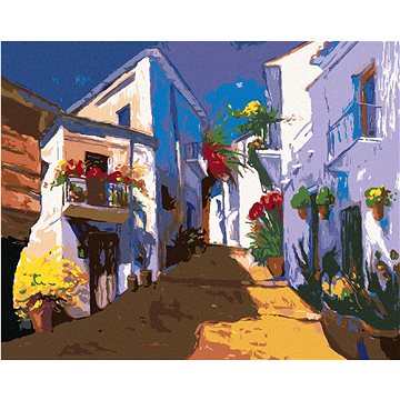 

Diamondi - ŠPANĚLSKÁ ULIČKA, 40x50 cm, vypnuté plátno na rám