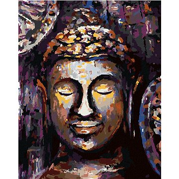 

Diamondi - BUDDHA V BARVÁCH, 40x50 cm, bez rámu a bez vypnutí plátna