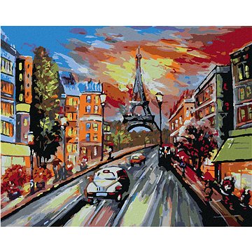 

Diamondi - BAREVNÁ PAŘÍŽ, 40x50 cm, bez rámu a bez vypnutí plátna