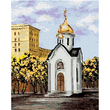 

Diamondi - RUSKÁ KAPLIČKA, 40x50 cm, vypnuté plátno na rám
