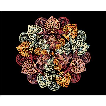 

Diamondi - MANDALA IX, 40x50 cm, bez rámu a bez vypnutí plátna