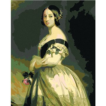 

Diamondi - KRÁLOVNA VIKTORIE (F. X. WINTERHALTER), 40x50 cm, bez rámu a bez vypnutí plátna
