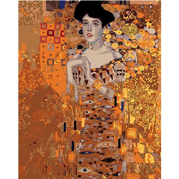 

Diamondi - ZLATÁ ADELE (G. KLIMT), 40x50 cm, bez rámu a bez vypnutí plátna