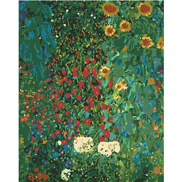 

Diamondi - ZAHRADA SE SLUNEČNICEMI (G. KLIMT), 40x50 cm, bez rámu a bez vypnutí plátna