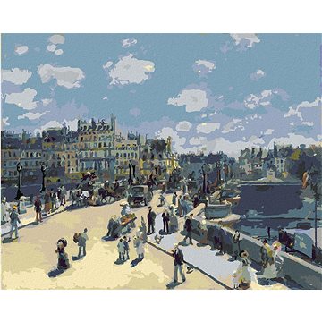

Diamondi - PONT-NEUF (PIERRE-AUGUSTE RENOIR), 40x50 cm, vypnuté plátno na rám