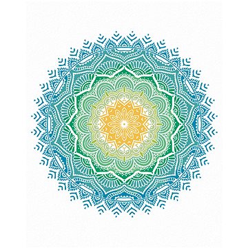 

Diamondi - MANDALA VIII, 40x50 cm, bez rámu a bez vypnutí plátna