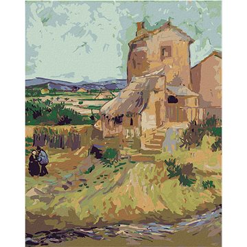 

Diamondi - STARÝ MLÝN (VINCENT VAN GOGH), 40x50 cm, vypnuté plátno na rám