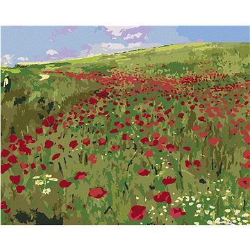 

Diamondi - LOUKA S MÁKY (PÁL SZINYEI MERSE), 40x50 cm, bez rámu a bez vypnutí plátna