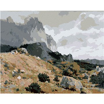

Diamondi - SKALNATÁ KRAJINA (IVAN SHISHKIN), 40x50 cm, vypnuté plátno na rám