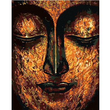 

Diamondi - UMĚLECKÝ BUDDHA, 40x50 cm, bez rámu a bez vypnutí plátna