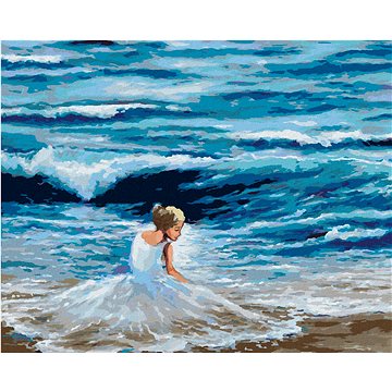 

Diamondi - TANEČNICE NA PLÁŽI, 40x50 cm, bez rámu a bez vypnutí plátna