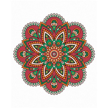 

Diamondi - MANDALA VI, 40x50 cm, vypnuté plátno na rám