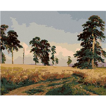 

Diamondi - ŽITO (IVAN SHISHKIN), 40x50 cm, vypnuté plátno na rám