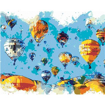 

Diamondi - MALOVANÉ BALONY, 40x50 cm, vypnuté plátno na rám