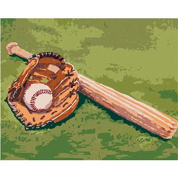 

Diamondi - BASEBALL, 40x50 cm, vypnuté plátno na rám