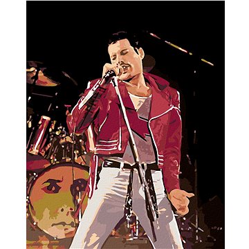 

Diamondi - FREDDIE NA PÓDIU, 40x50 cm, bez rámu a bez vypnutí plátna