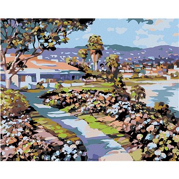 

Diamondi - CESTIČKA K DOMU, 40x50 cm, bez rámu a bez vypnutí plátna
