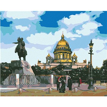 

Diamondi - Diamantové malování - PETROHRAD, 40x50 cm, Vypnuté plátno na rám