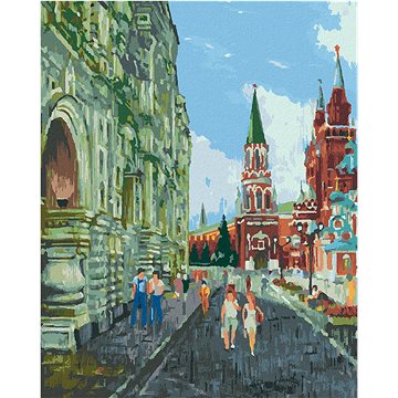 

Diamondi - LÉTO V MOSKVĚ, 40x50 cm, vypnuté plátno na rám