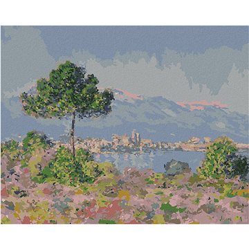 

Diamondi - ANTIBES PŘI POHLEDU Z PLATEAU NOTRE-DAME (CLAUDE MONET), 40x50 cm, bez rámu a bez vypnutí
