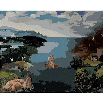 

Diamondi - KRAJINA S CHARONEM PŘEKRAČUJÍCÍM STYX (JOACHIM PATINIR), 40x50 cm, vypnuté plátno na rám