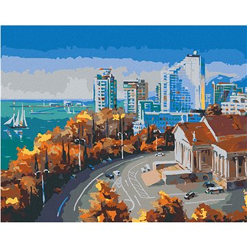 

Diamondi - PŘEDMĚSTÍ SOCHI, 40x50 cm, vypnuté plátno na rám